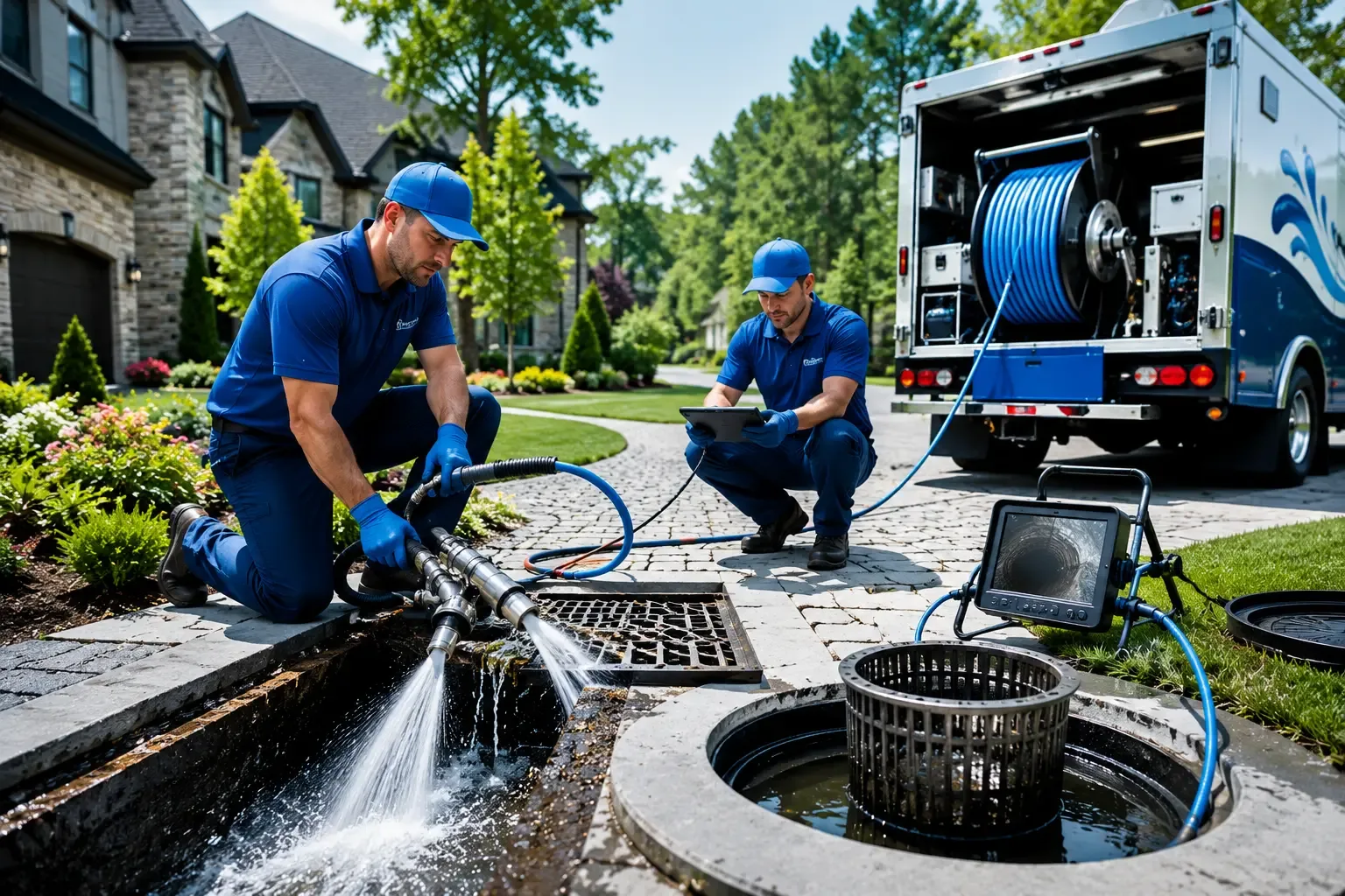Local outdoor drain cleaning professionals in Walker, KS